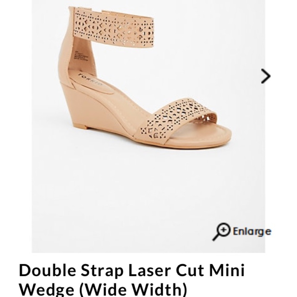 NEW Torrid Wedge Sandals 11W
